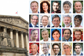 Les combattants de la réforme des retraites à l’Assemblée