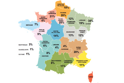 carte france