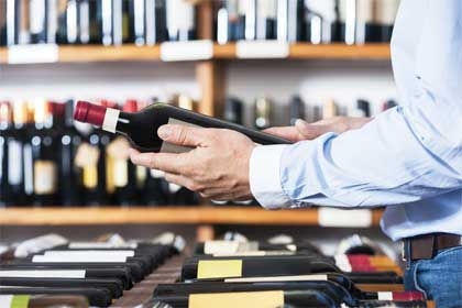 Forte baisse des achats d'alcool des ménages français