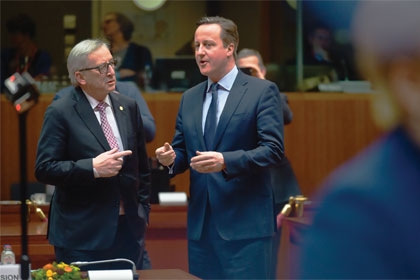Cameron : “Je n'aime pas Bruxelles, mais la Grande-Bretagne !”