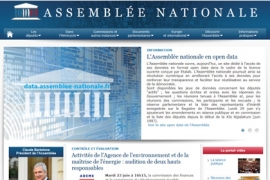 Ouverture du site Open Data de l’Assemblée nationale