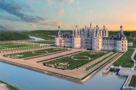 Chambord retrouve ses jardins à la française