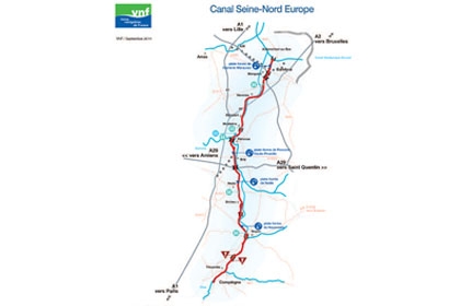 Le projet de canal Seine-Nord Europe en discussion